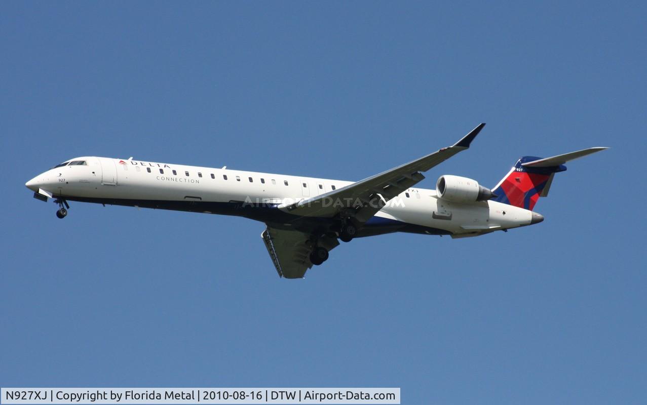 N927XJ, 2008 Bombardier CRJ-900ER (CL-600-2D24) C/N 15188, Delta Connection CRJ900