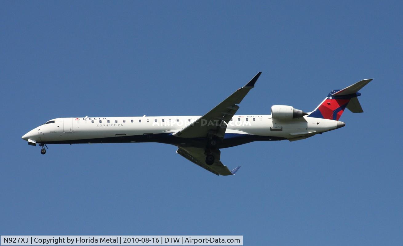 N927XJ, 2008 Bombardier CRJ-900ER (CL-600-2D24) C/N 15188, Delta Connection CRJ-900
