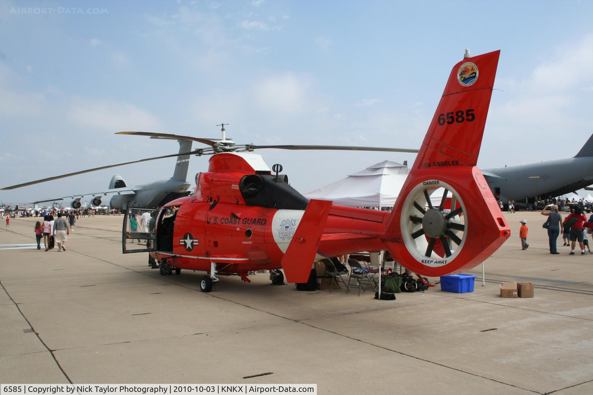 6585, 1988 Aérospatiale HH-65C Dauphin C/N 6284, Coast Guard MH-65C at the Miramar Airshow 2010
