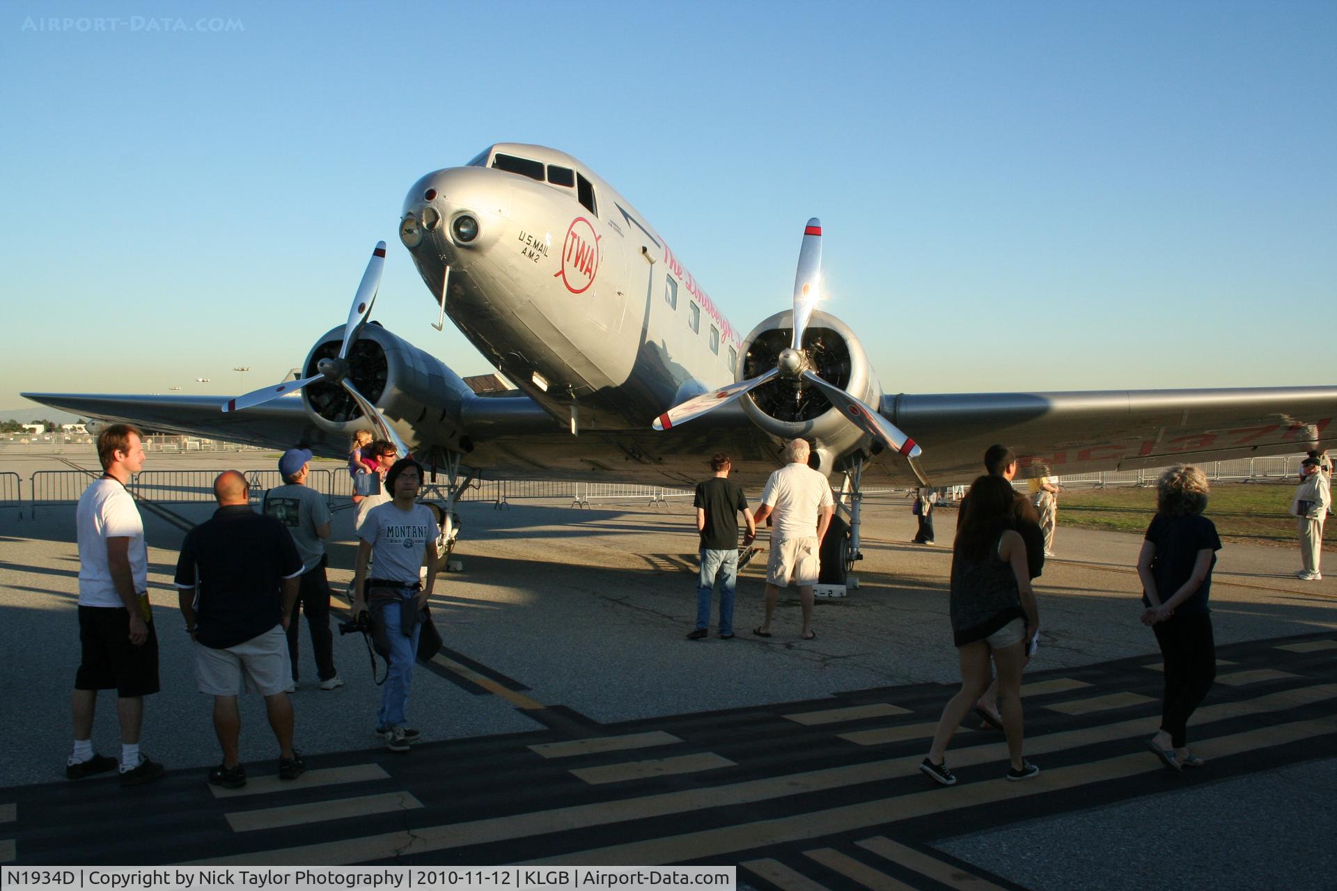 N1934D, 1935 Douglas DC-2-118B C/N 1368, At the AOPA Airport fest