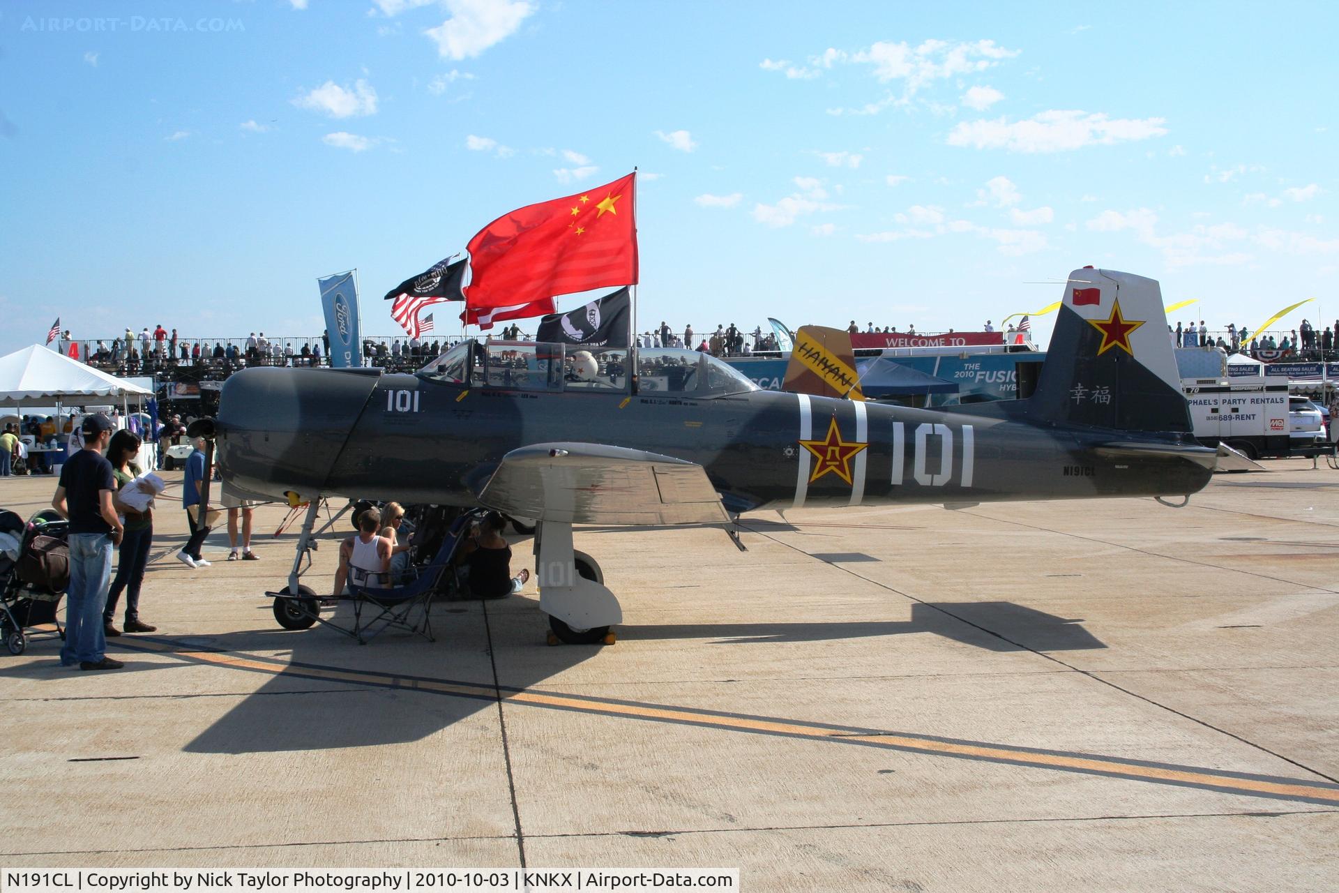 N191CL, 1985 Nanchang CJ-6 C/N 4132016, At the Miramar airshow 2010