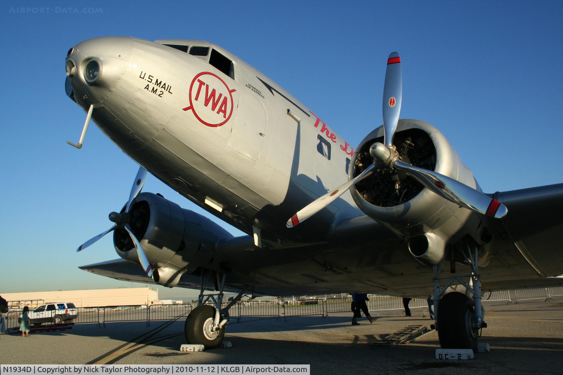N1934D, 1935 Douglas DC-2-118B C/N 1368, AOPA Airport fest