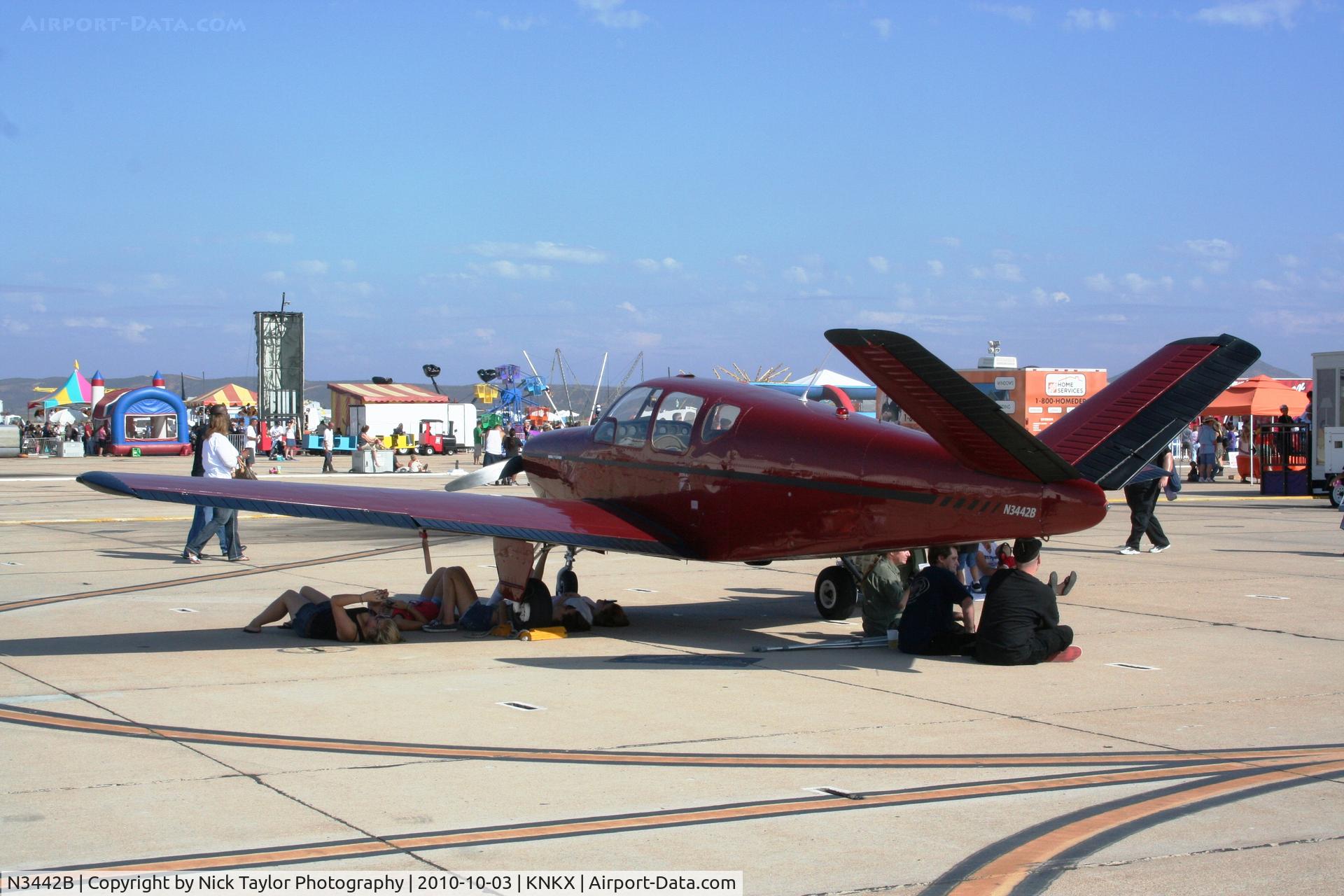 N3442B, 1953 Beech D35 C/N D-3680, Miramar air show