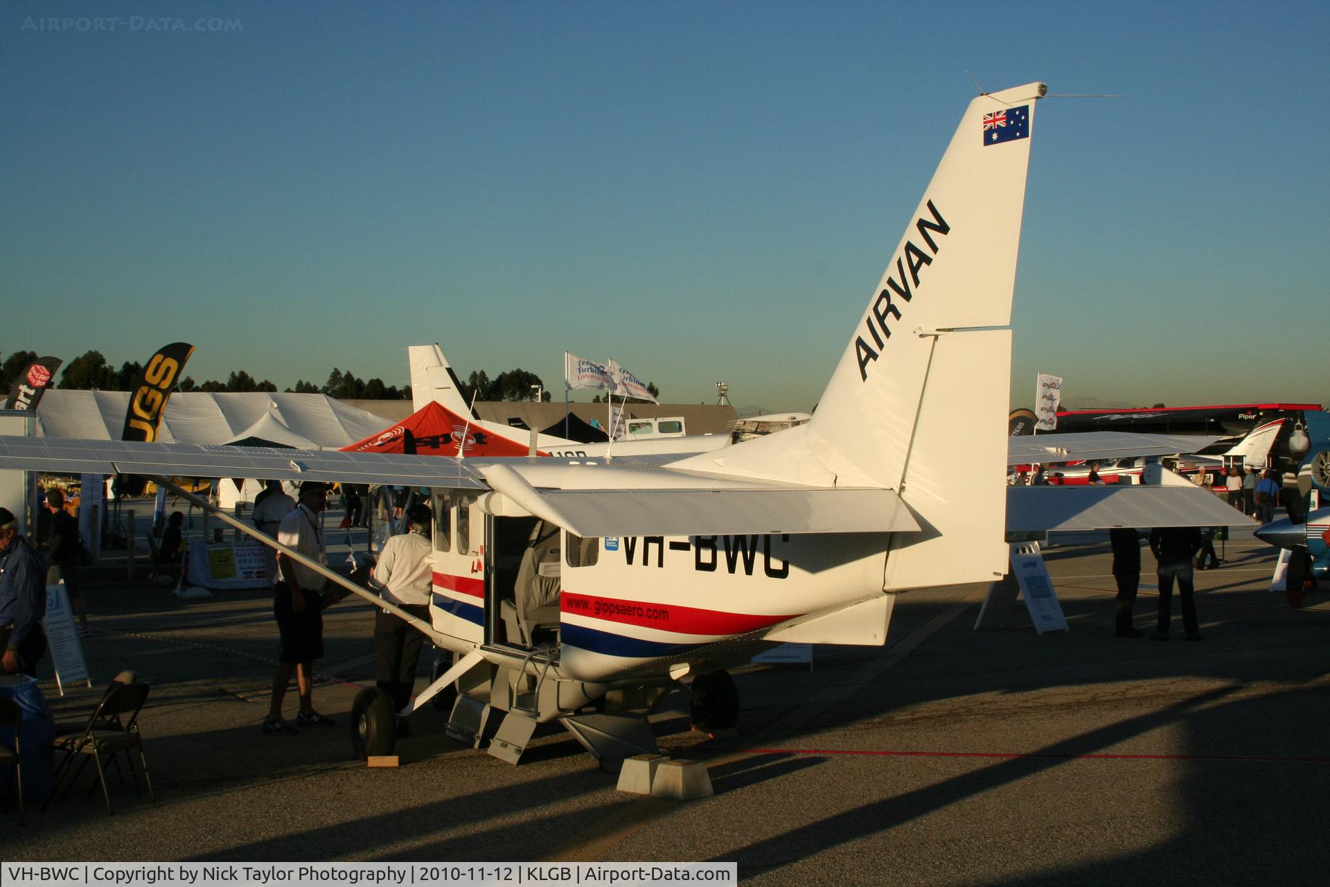 VH-BWC, Gippsland GA-8 Airvan C/N GA8-10-156, Airvan at the AOPA Airport fest