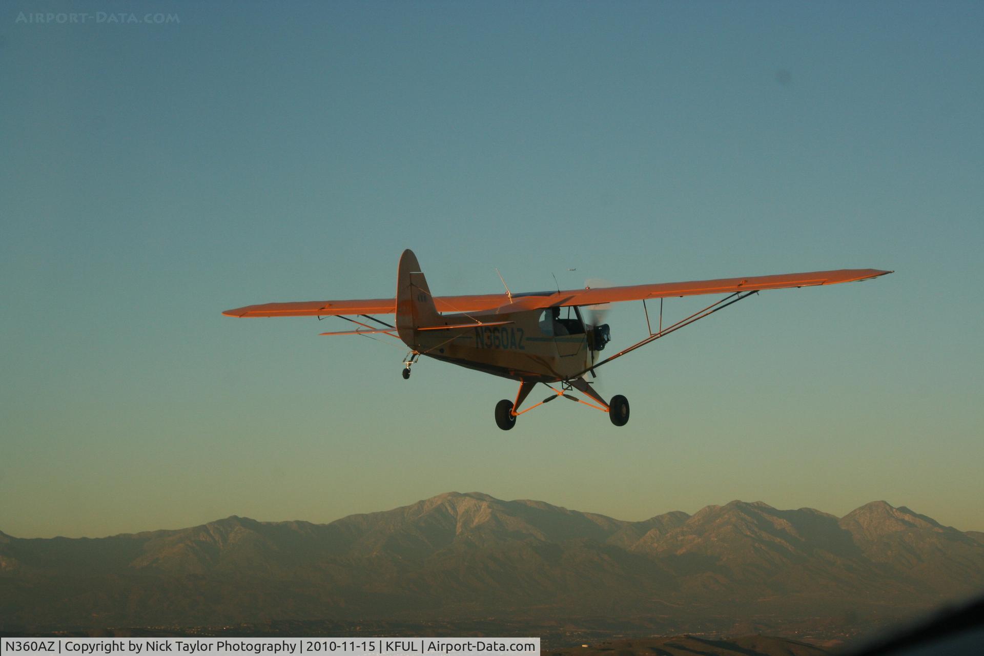 N360AZ, 2008 American Legend AL3 C/N AL-1122, Overtop FUL in formation