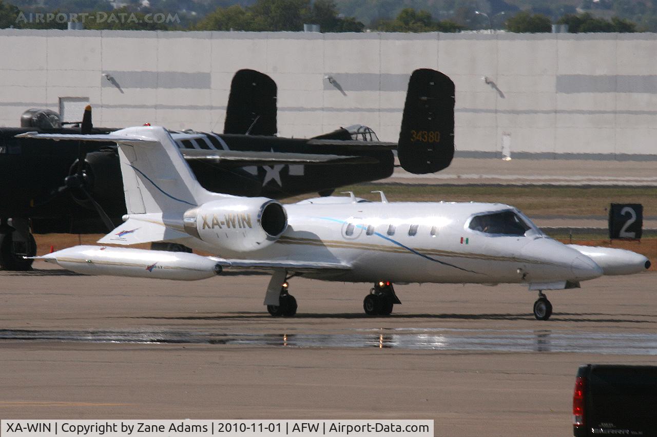 XA-WIN, 1977 Gates Learjet 35A C/N 35A-152, At Alliance Airport - Fort Worth, TX