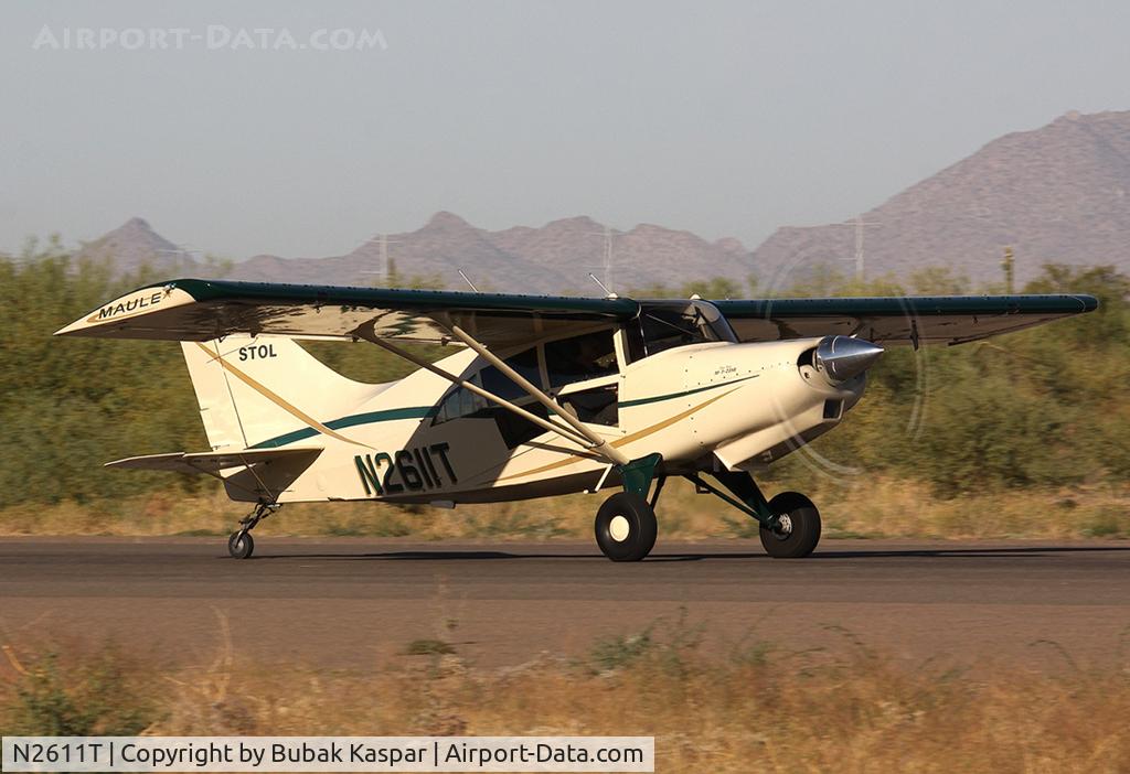 N2611T, 2007 Maule M-7-235B Super Rocket C/N 23102C, Coolidge, AZ