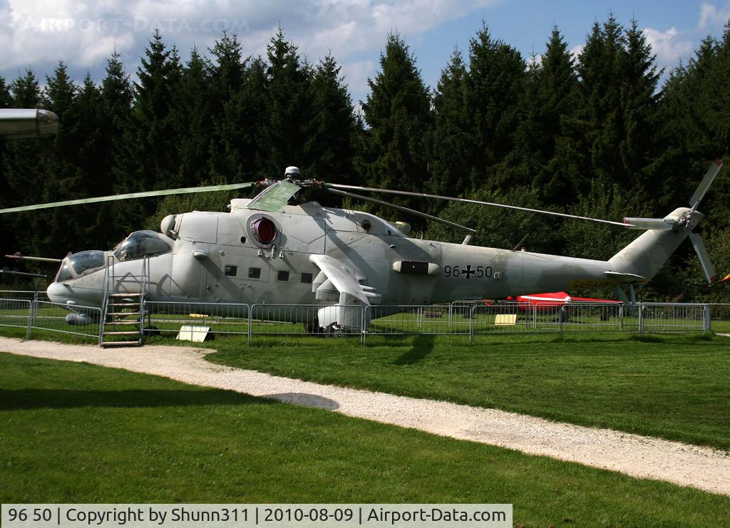 96 50, Mil Mi-24P Hind F C/N 340340, Preserved @ Hermeskeil Museum...