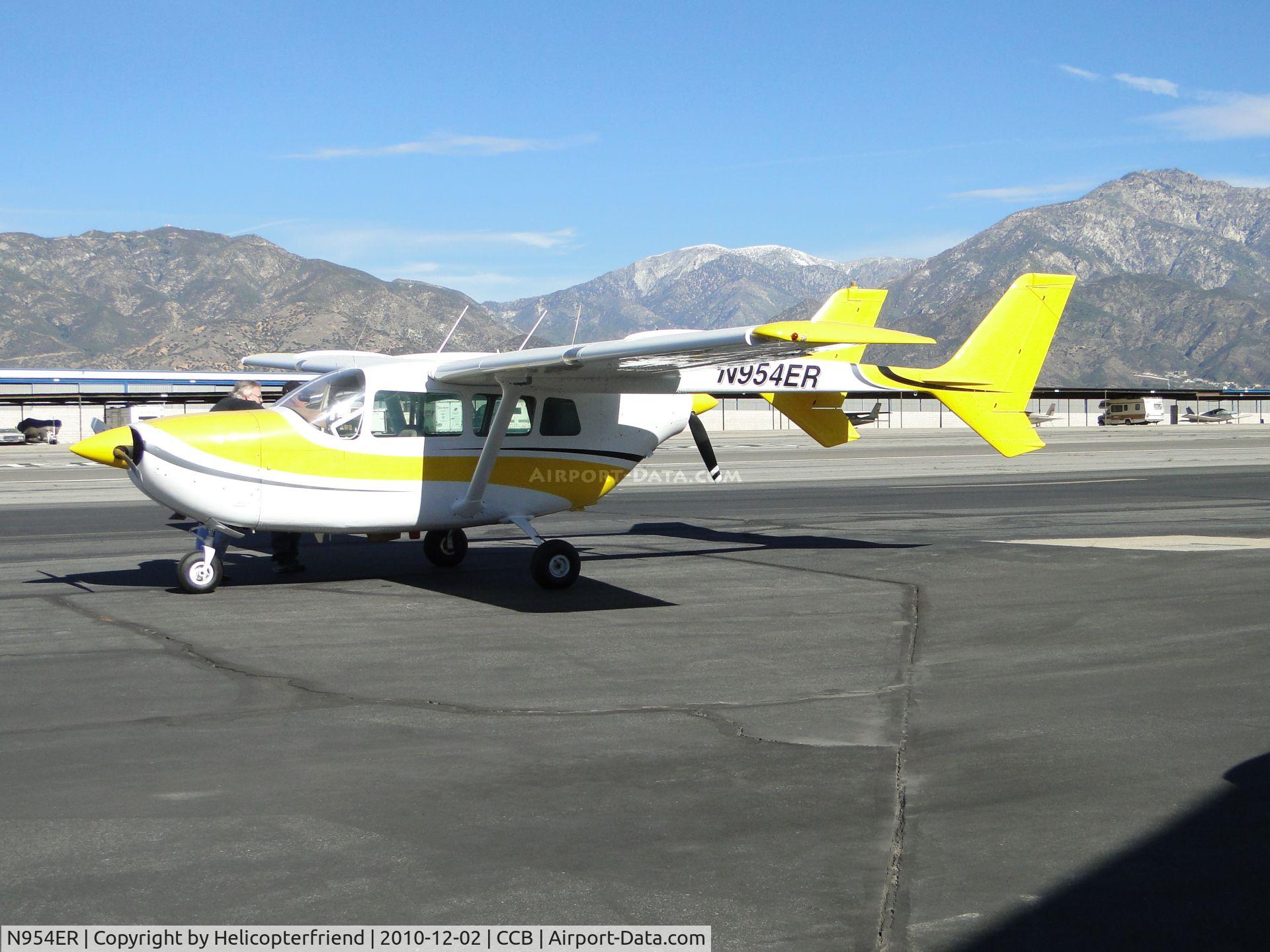 N954ER, 1963 Cessna 336 Skymaster C/N 336-0041, Parked along the taxiway south of the runway