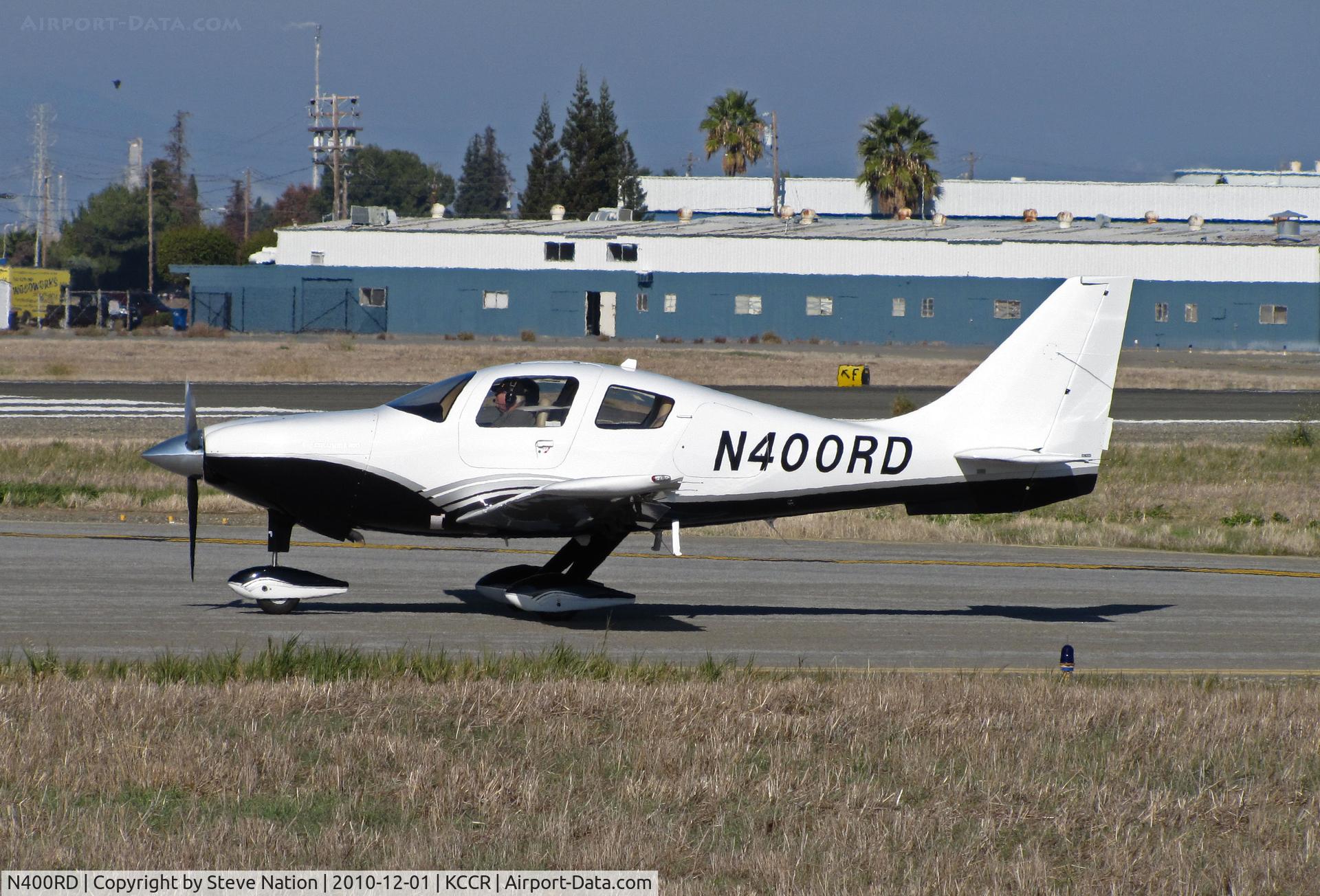N400RD, 2005 Lancair LC41-550FG C/N 41519, Locally-based 2005 Lancair LC41-550FG Columbia 400 fast taxis to RWY 1L @ Buchanan Field, Concord, CA