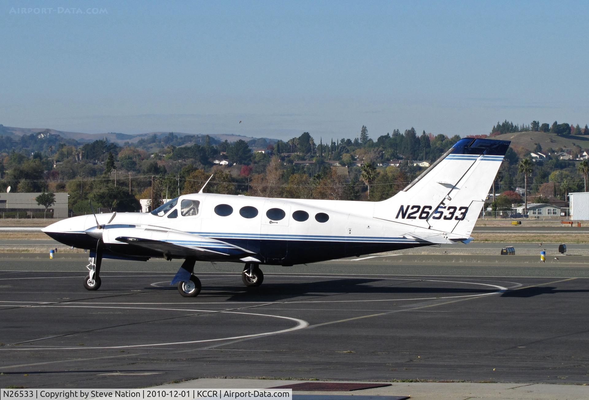 N26533, 1979 Cessna 421C Golden Eagle C/N 421C0686, Cold Air (Concord, CA) operates this 1979 Cessna 421C Golden Eagle seen @ Buchanan Field, Concord, CA