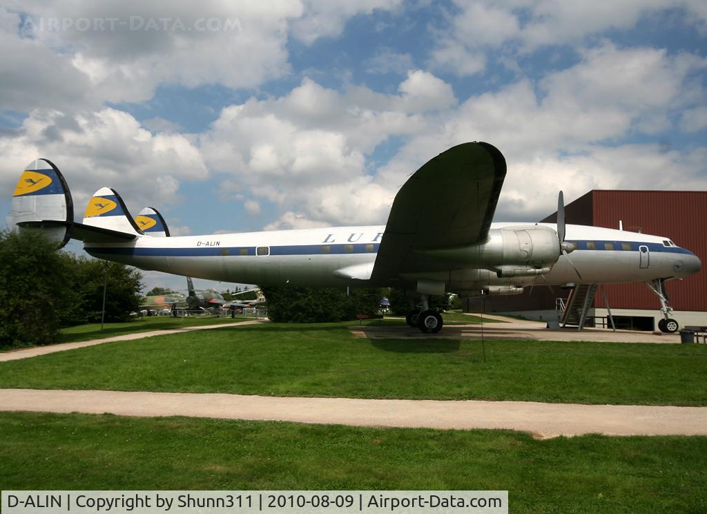 D-ALIN, 1955 Lockheed L-1049G Super Constellation C/N 4604, Preserved @ Hermeskeil Museum...