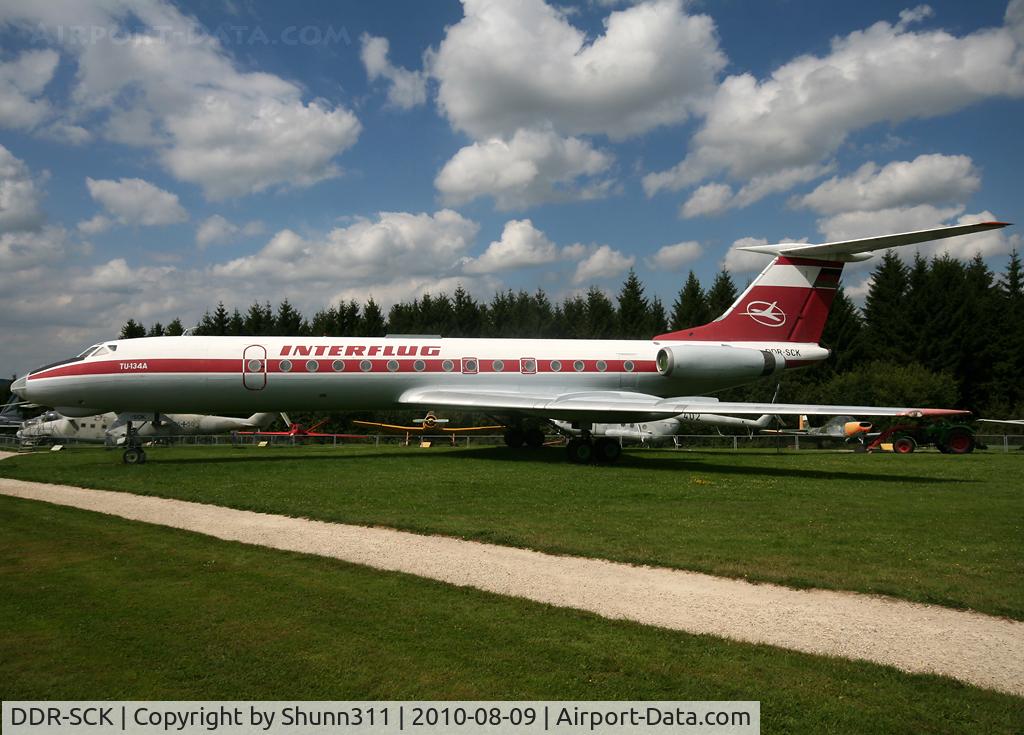DDR-SCK, 1971 Tupolev TU-134AK C/N 1351304, Preserved @ Hermeskeil Museum...