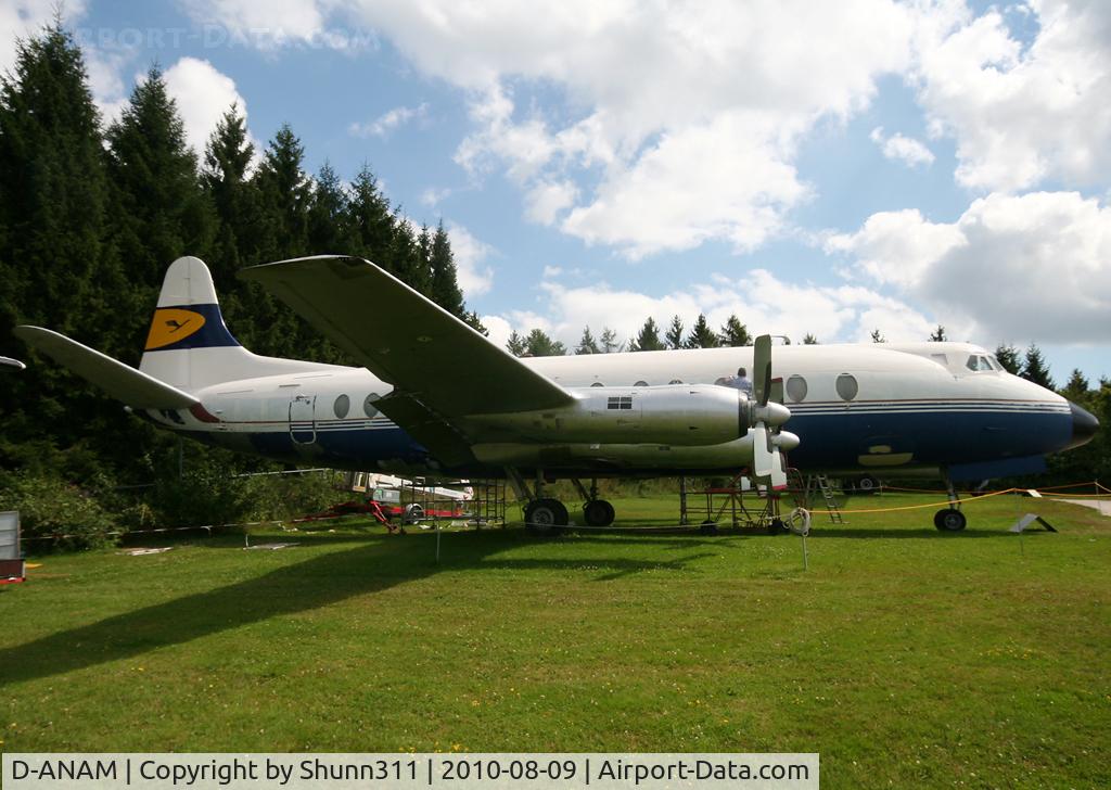 D-ANAM, 1959 Vickers Viscount 814 C/N 368, Preserved @ Hermeskeil Museum...