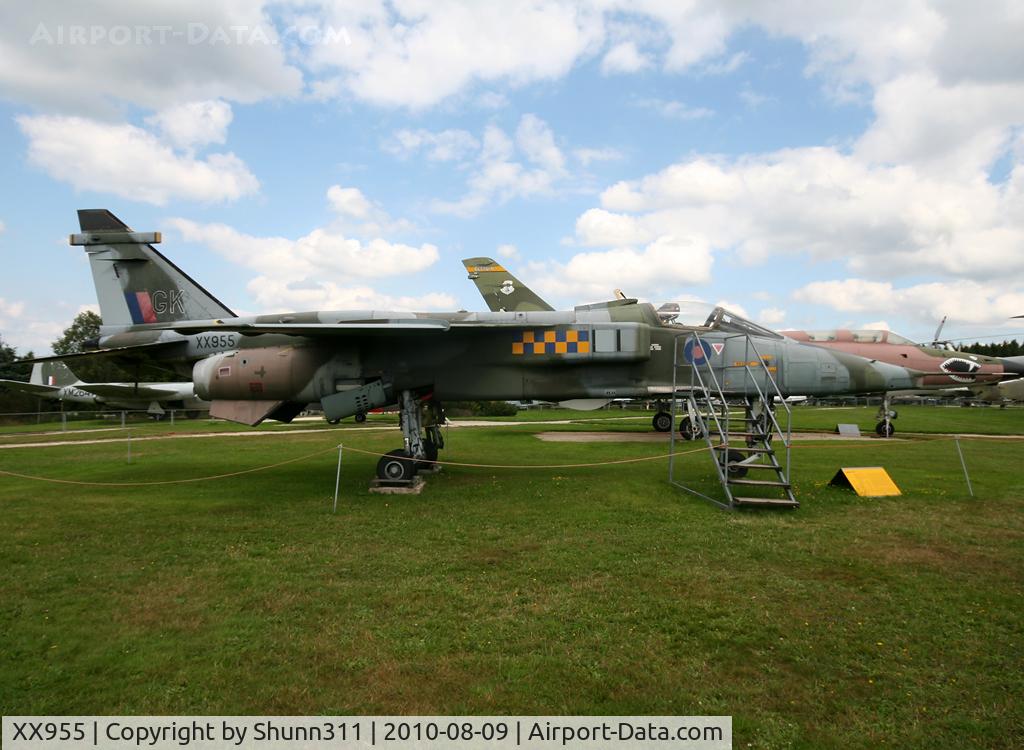 XX955, 1975 Sepecat Jaguar GR.1A C/N S.77, Preserved @ Hermeskeil Museum...