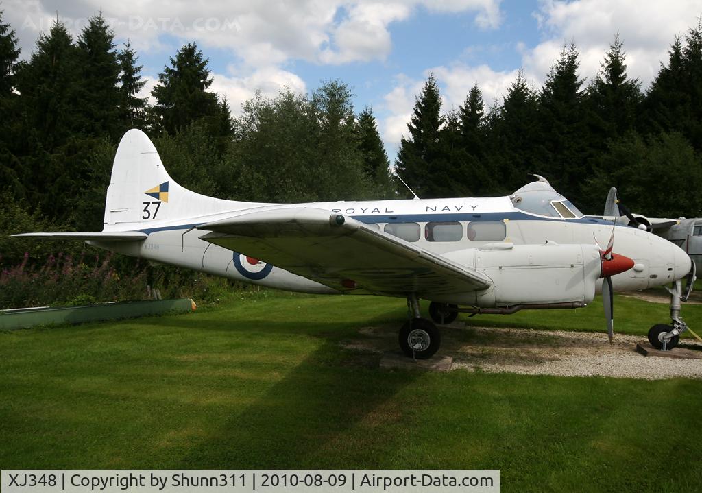 XJ348, 1955 De Havilland DH-104 Sea Devon C.20 C/N 04406, Preserved @ Hermeskeil Museum...