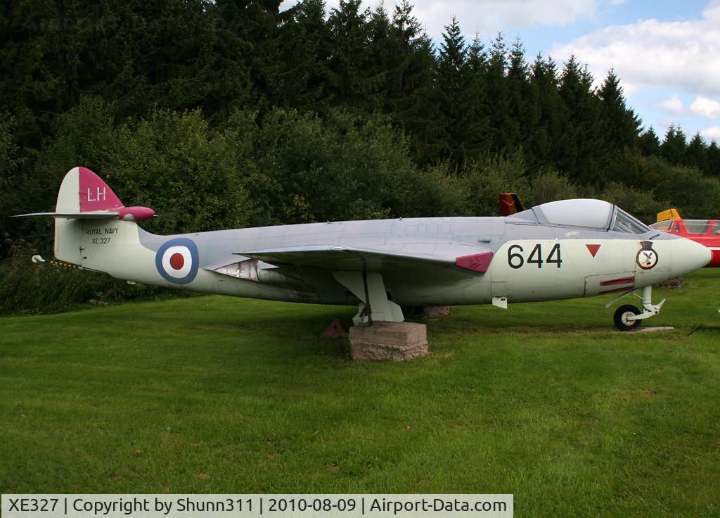 XE327, 1955 Hawker Sea Hawk FGA.6 C/N 6288, Preserved @ Hermeskeil Museum...