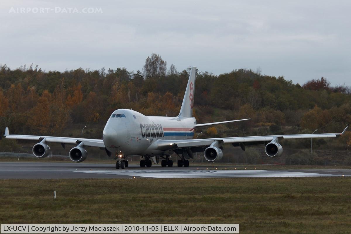 LX-UCV, 2004 Boeing 747-4R7F/SCD C/N 33827, LX-UCV
