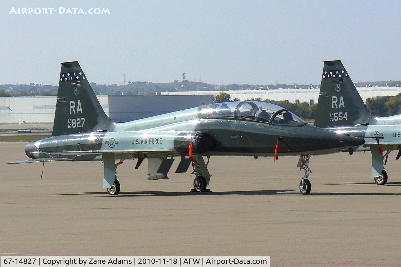 67-14827, 1970 Northrop T-38A Talon C/N T.6022, At Alliance Airport - Fort Worth, TX