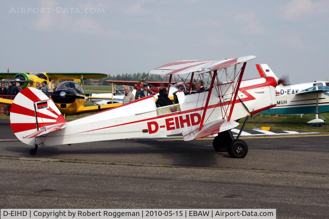 D-EIHD, 1951 Stampe-Vertongen SV-4B C/N 1169, Stampe Vertongen SV-4B ex.V-27 Belgian Air Force..Fly in