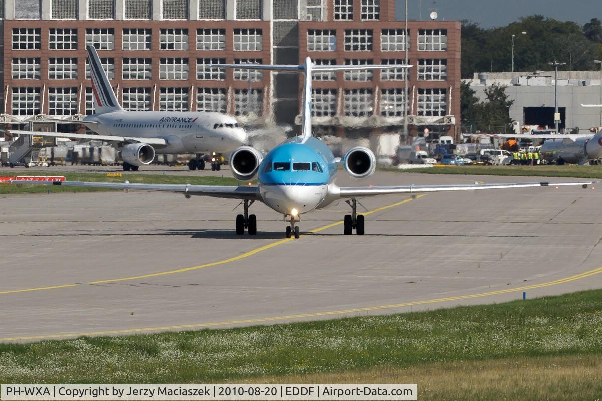 PH-WXA, 1996 Fokker 70 (F-28-0070) C/N 11570, PH-WXA_1996 Fokker 70 (F28-0070), c/n: 11570