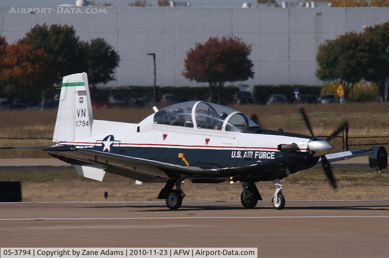 05-3794, Raytheon T-6A Texan II C/N PT-346, At Alliance Airport - Fort Worth, TX
