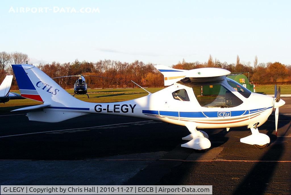 G-LEGY, 2008 Flight Design CTLS C/N F-08-09-13, privately owned CTLS based at Barton