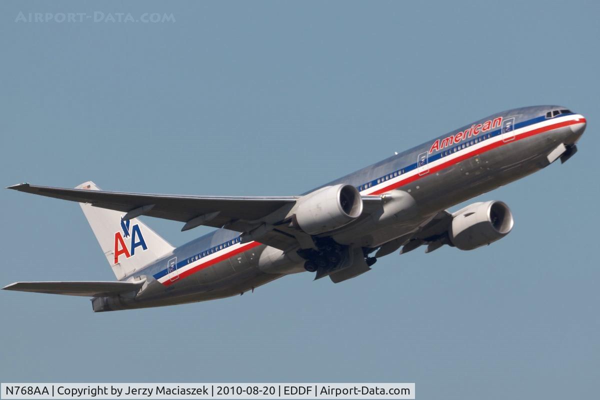 N768AA, 2006 Boeing 777-223 C/N 33540, N768AA_2006 Boeing 777-223, c/n: 33540