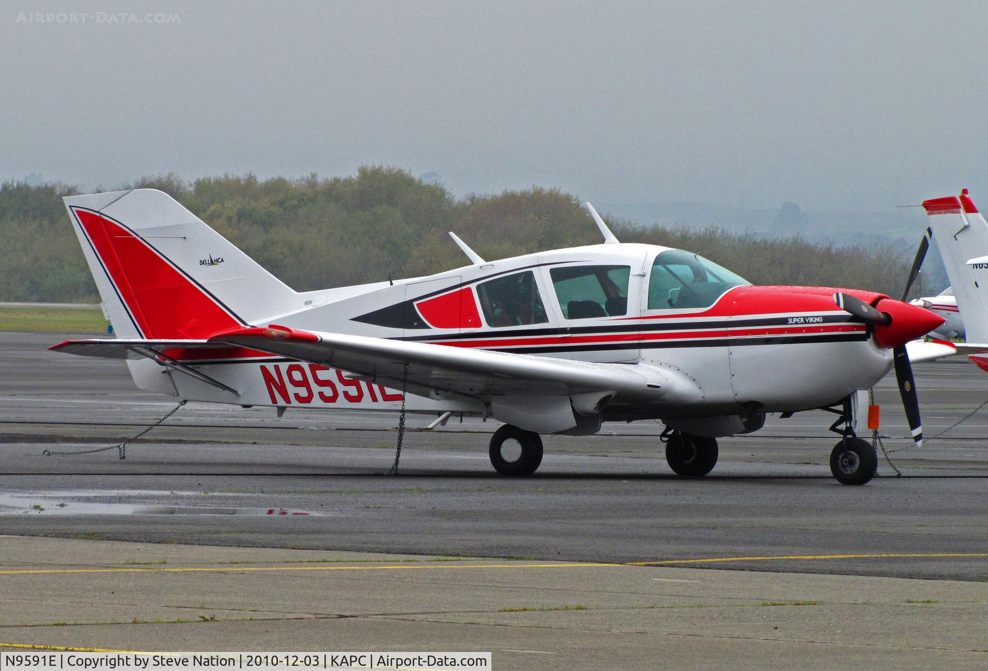 N9591E, 1976 Bellanca 17-30A Viking C/N 76-30843, 1976 Bellanca 17-30A visiting from KCRQ/McClellan-Palomar Airport, Carlsbad, CA @ Napa County Airport, CA