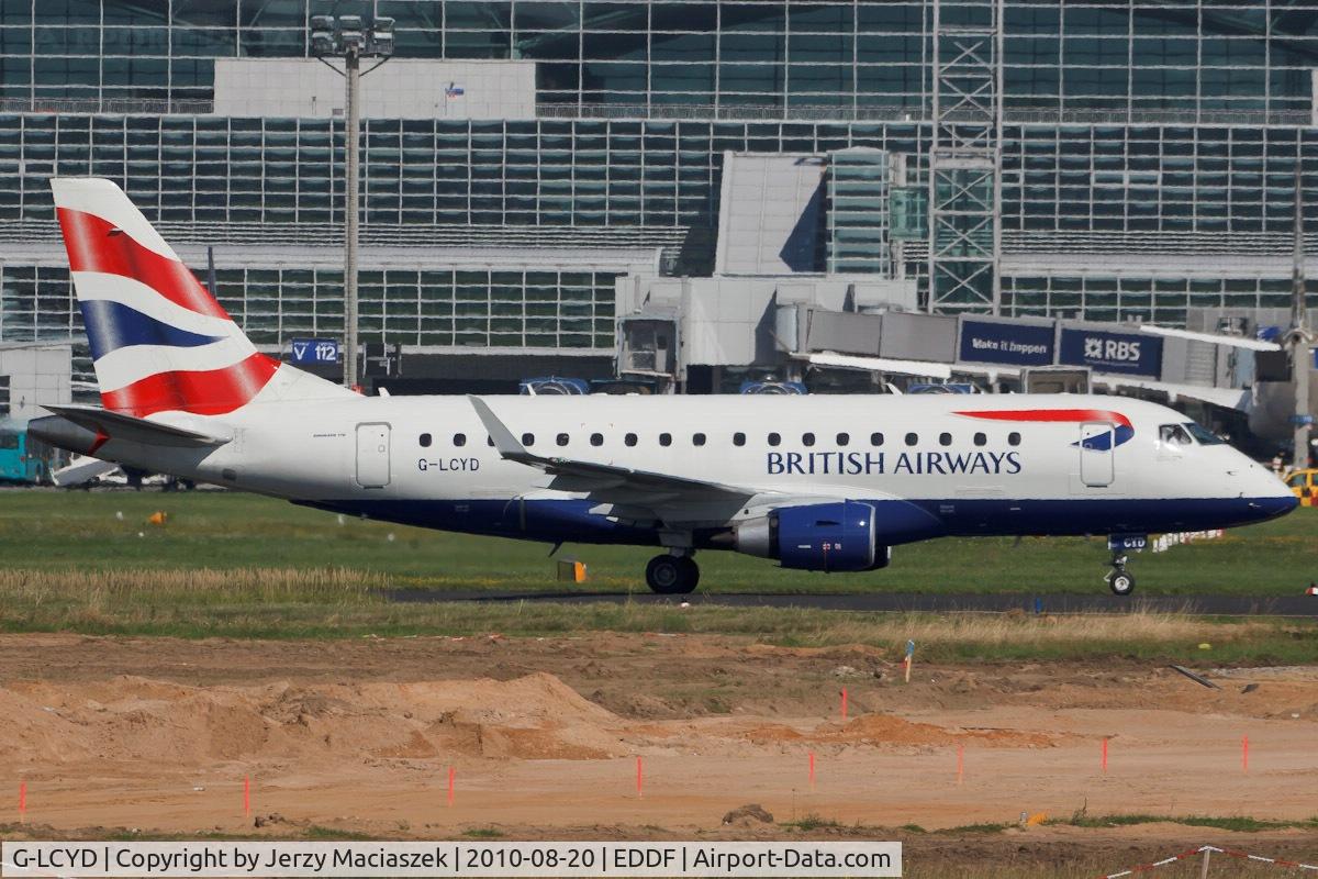 G-LCYD, 2009 Embraer 170STD (ERJ-170-100STD) C/N 17000294, G-LCYD