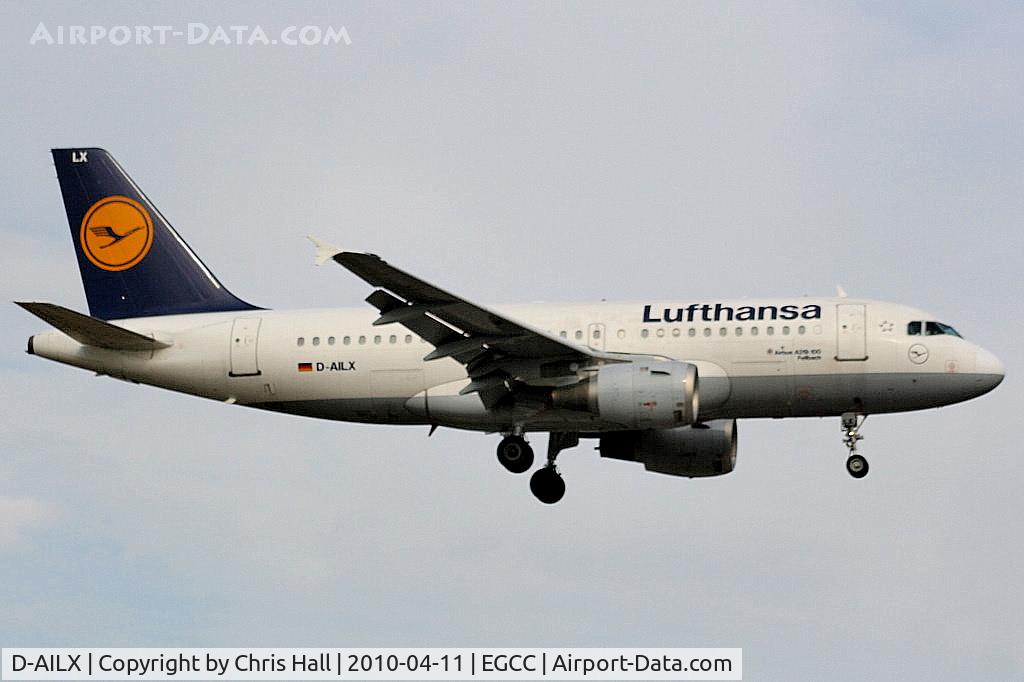 D-AILX, 1998 Airbus A319-114 C/N 860, Lufthansa
