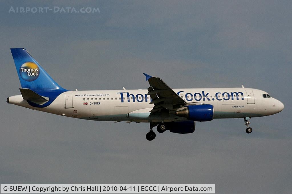 G-SUEW, 2003 Airbus A320-214 C/N 1961, Thomas Cook Airlines