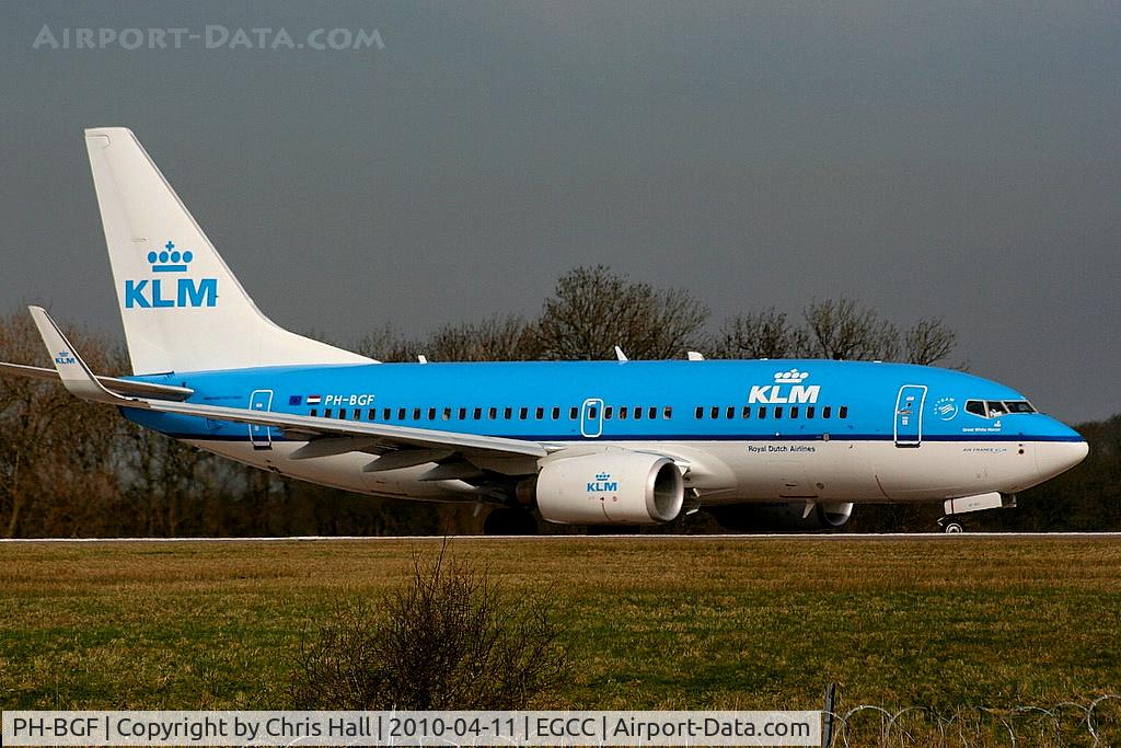 PH-BGF, 2008 Boeing 737-7K2 C/N 30365, KLM Royal Dutch Airlines