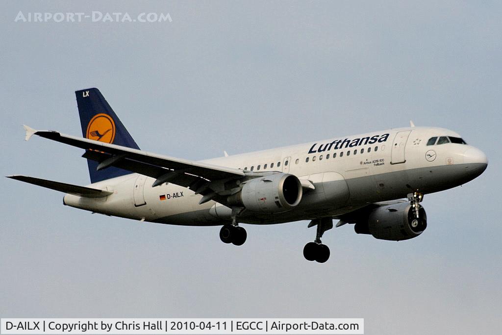 D-AILX, 1998 Airbus A319-114 C/N 860, Lufthansa