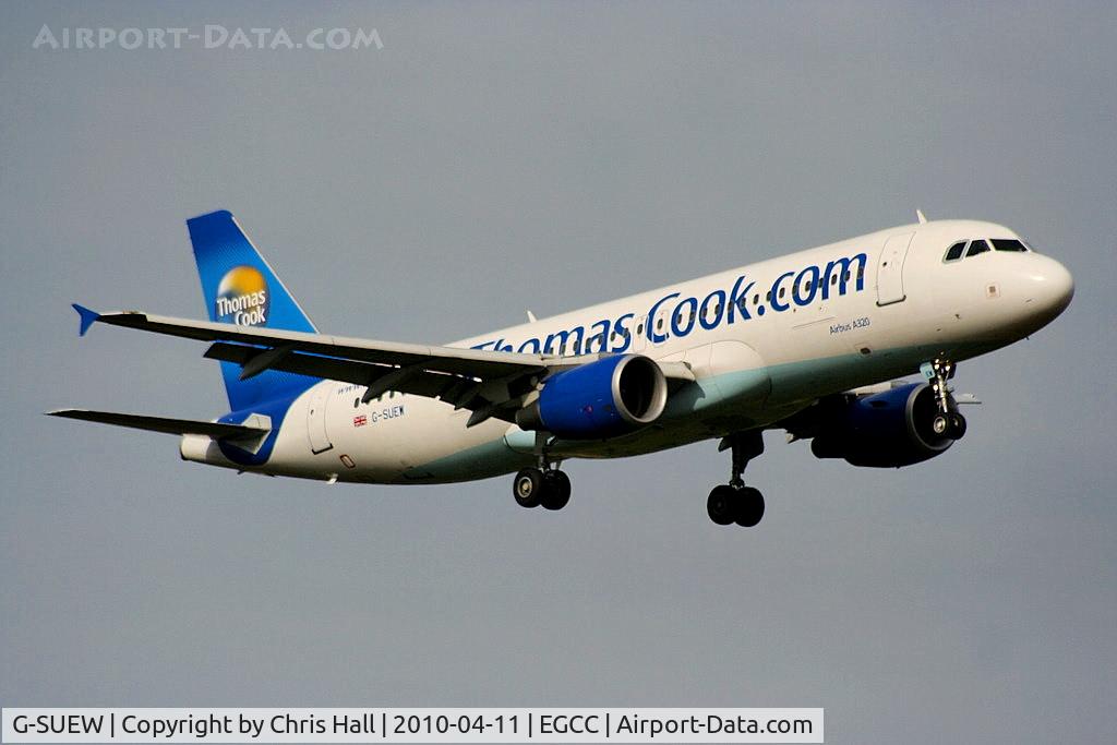 G-SUEW, 2003 Airbus A320-214 C/N 1961, Thomas Cook Airlines