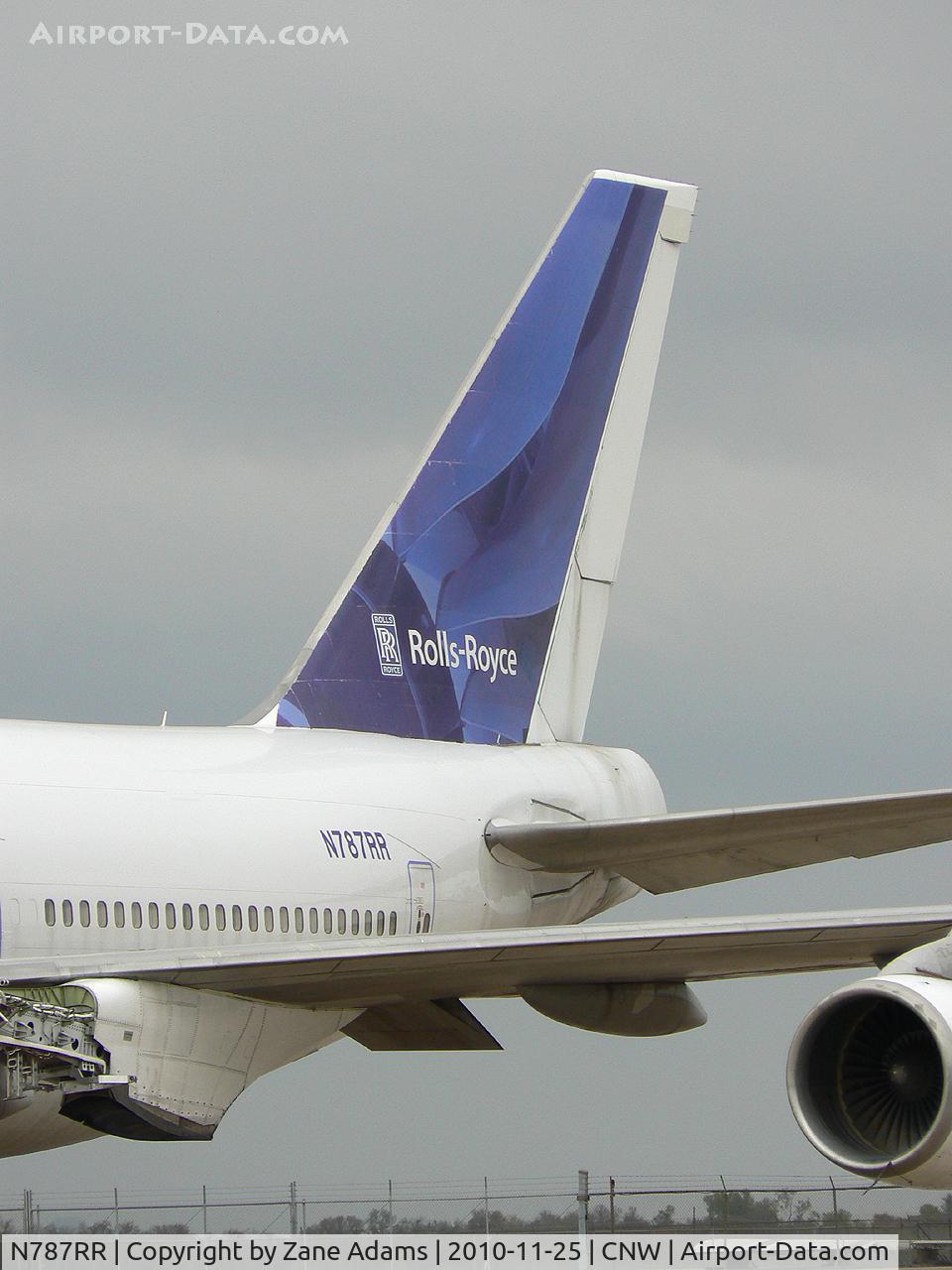 N787RR, 1980 Boeing 747-267B C/N 21966, Rolls Royce engine test aircraft at TSTC Airport - Waco, TX