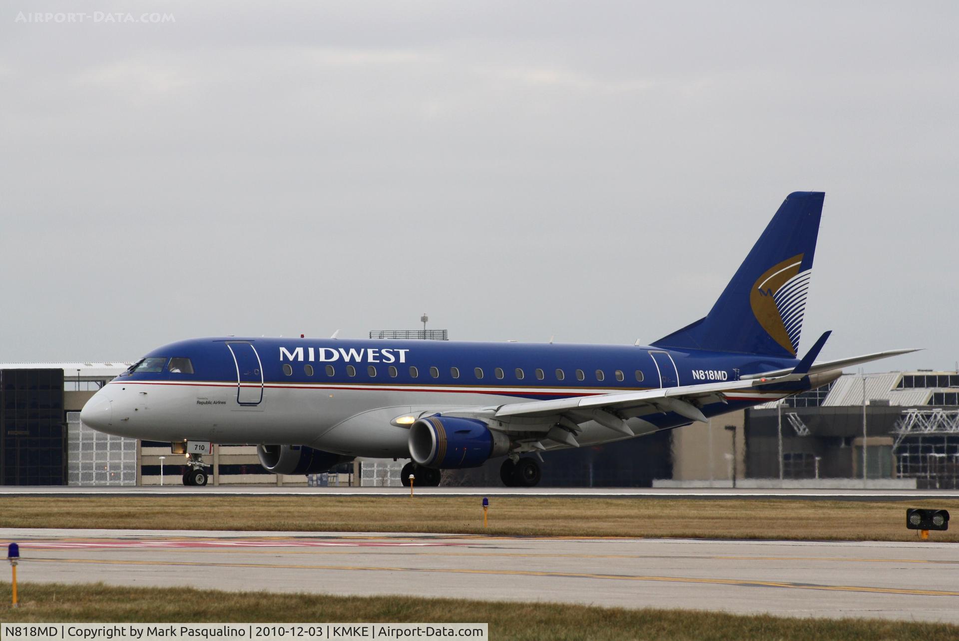 N818MD, 2004 Embraer 170SU (ERJ-170-100SU) C/N 17000039, ERJ 170-100SU