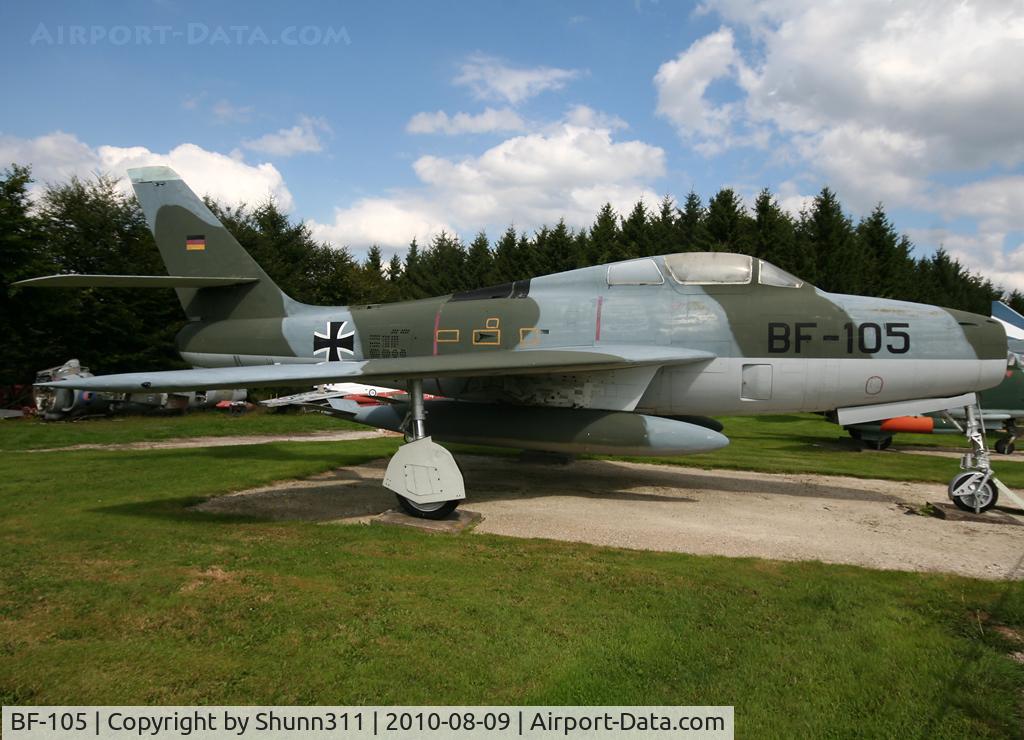 BF-105, 1952 Republic F-84F Thunderstreak C/N Not found (BF-105), Preserved @ Hermeskeil Museum