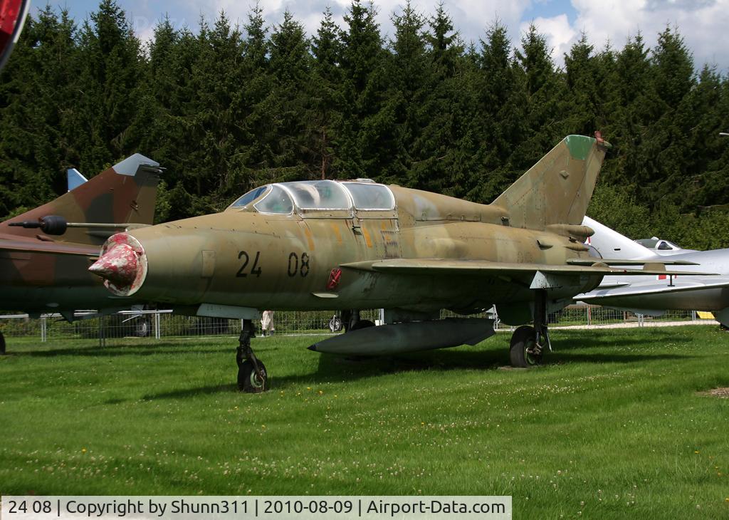 24 08, Mikoyan-Gurevich MiG-21US C/N 02685139, Preserved @ Hermeskeil Museum