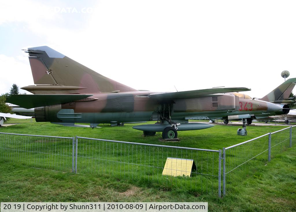 20 19, Mikoyan-Gurevich MiG-23ML C/N 0390324617, Preserved @ Hermeskeil Museum