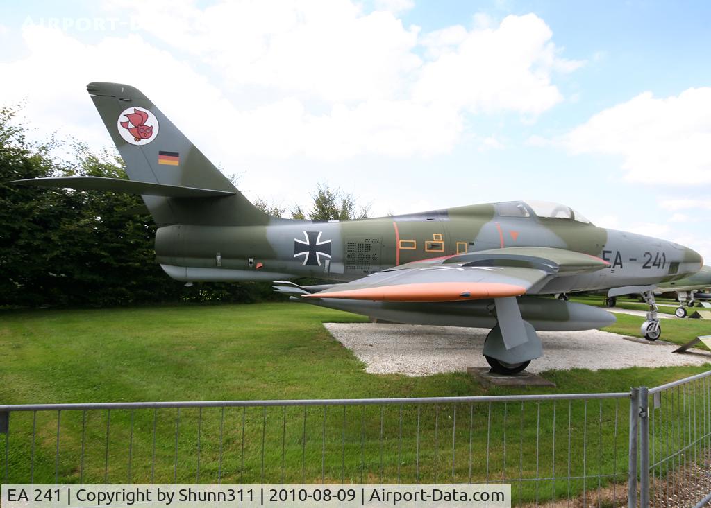 EA 241, 1952 Republic RF-84F Thunderflash C/N Not found 52-7377, Preserved @ Hermeskeil Museum