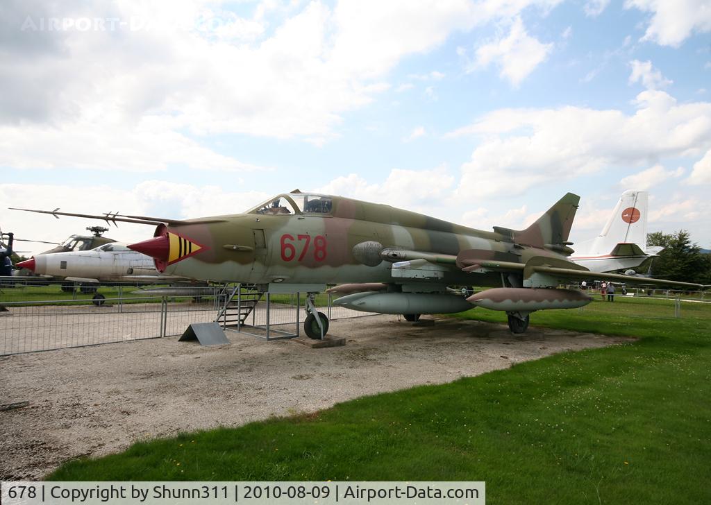 678, Sukhoi Su-22M-4 C/N 26103, Preserved @ Hermeskeil Museum