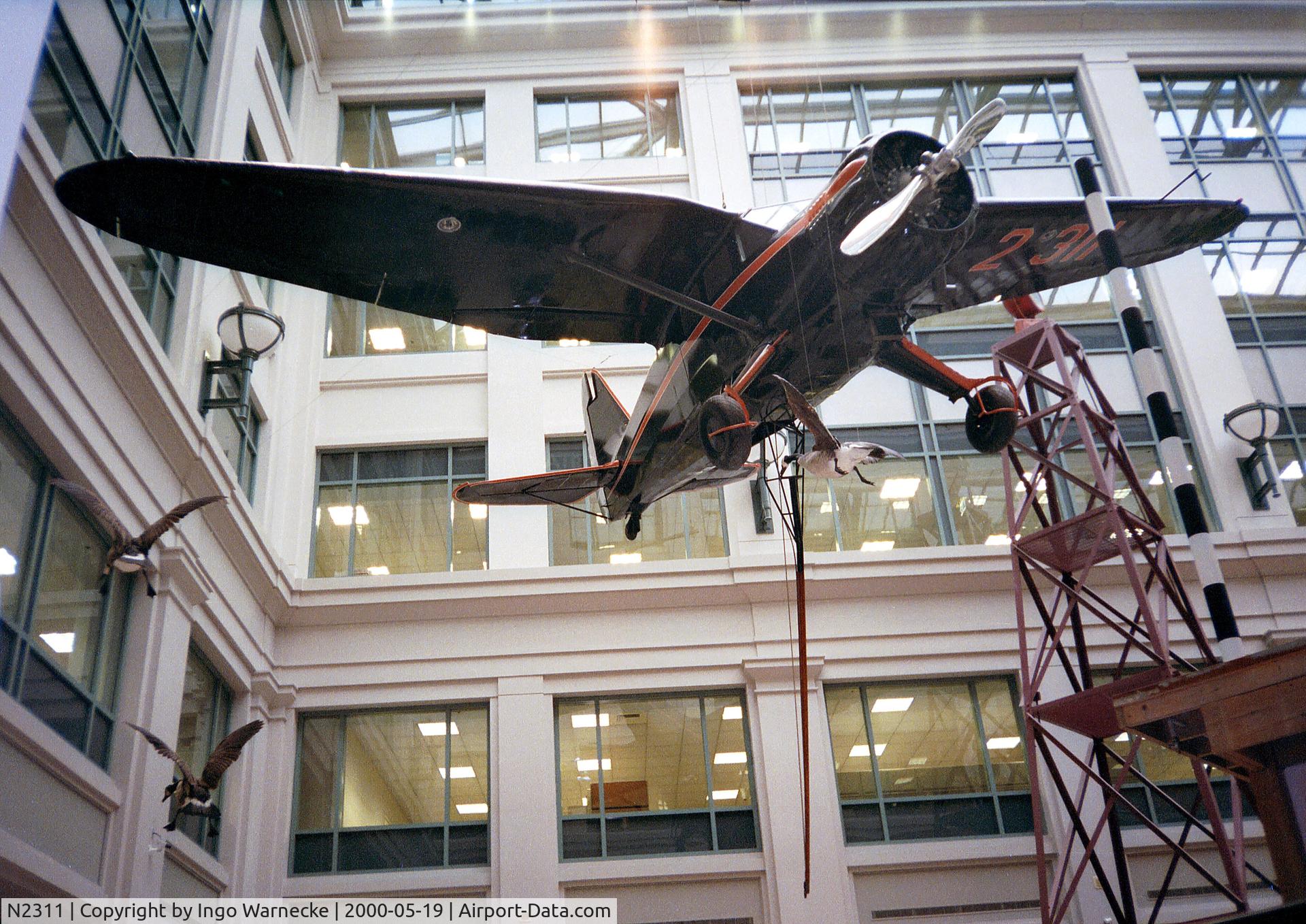 N2311, 1939 Stinson SR-10F Reliant C/N F7-5910, Stinson SR-10F Reliant at the National Postal Museum, Washington DC