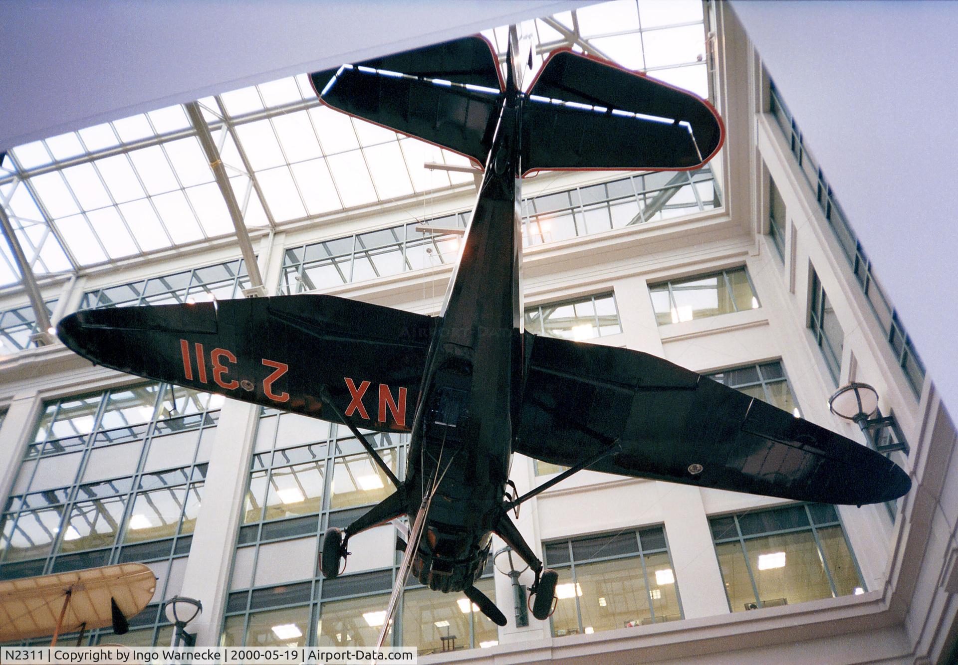 N2311, 1939 Stinson SR-10F Reliant C/N F7-5910, Stinson SR-10F Reliant at the National Postal Museum, Washington DC