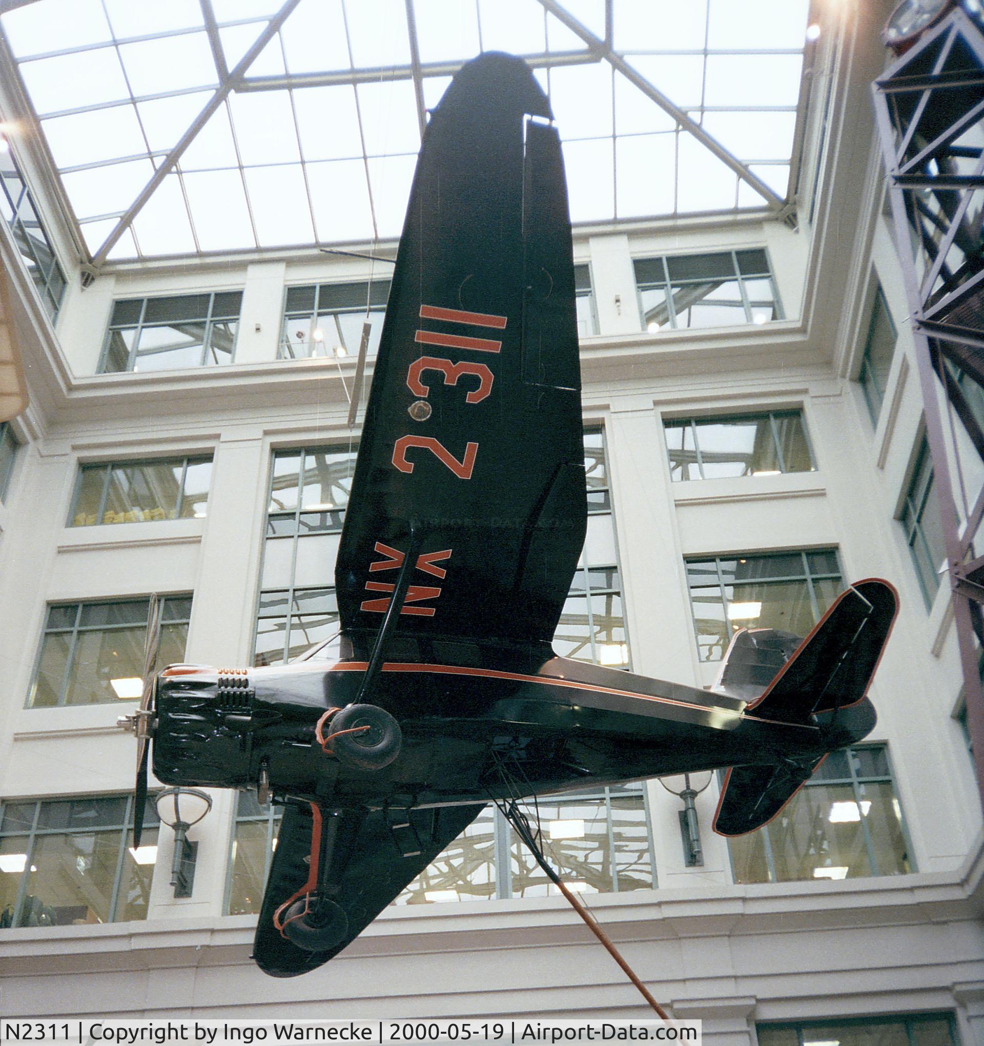N2311, 1939 Stinson SR-10F Reliant C/N F7-5910, Stinson SR-10F Reliant at the National Postal Museum, Washington DC