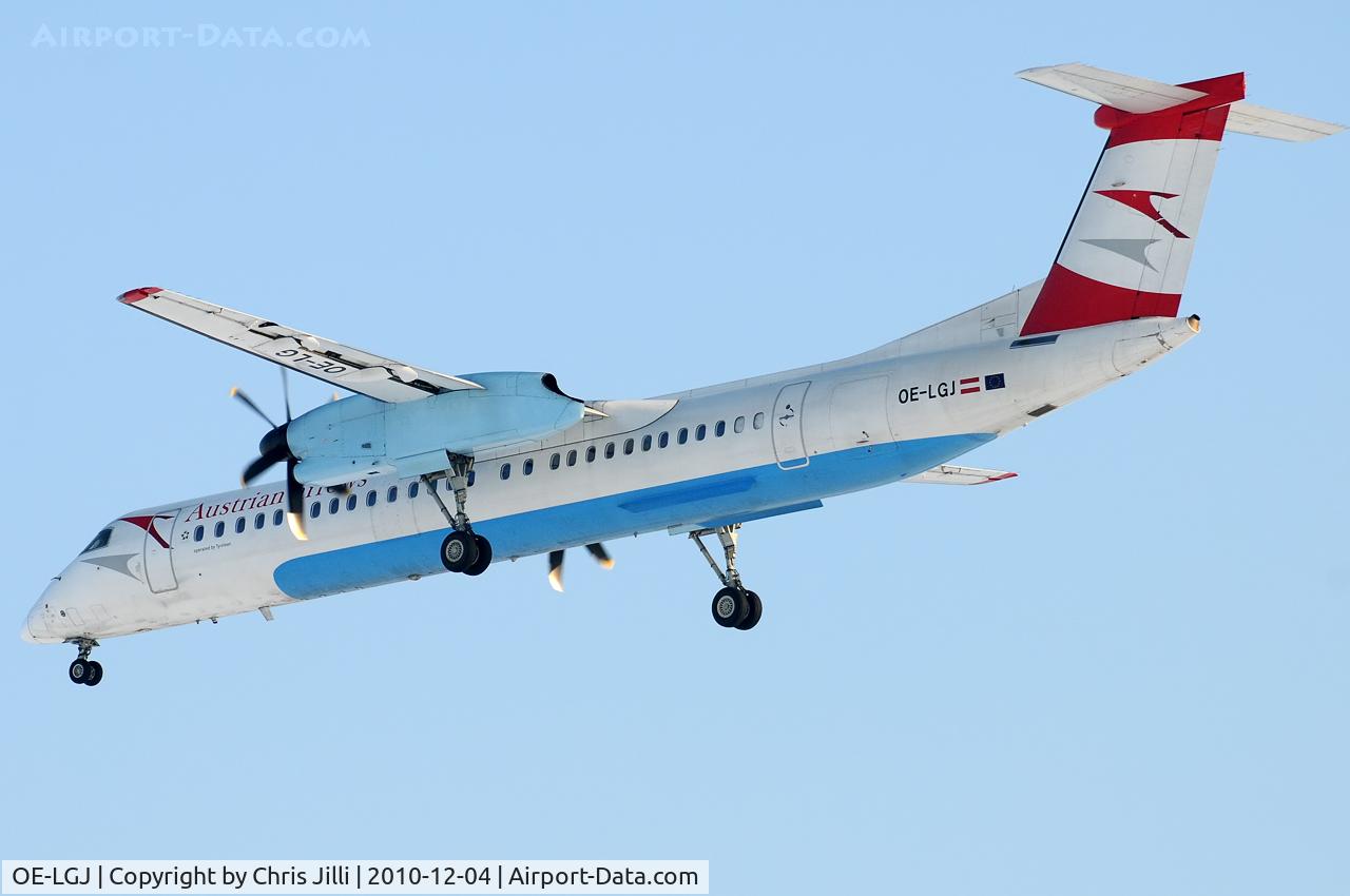 OE-LGJ, 2005 De Havilland Canada DHC-8-402Q Dash 8 C/N 4104, AUA