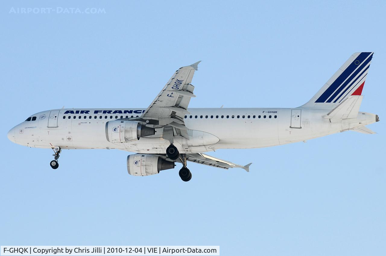 F-GHQK, 1991 Airbus A320-211 C/N 0236, Air France