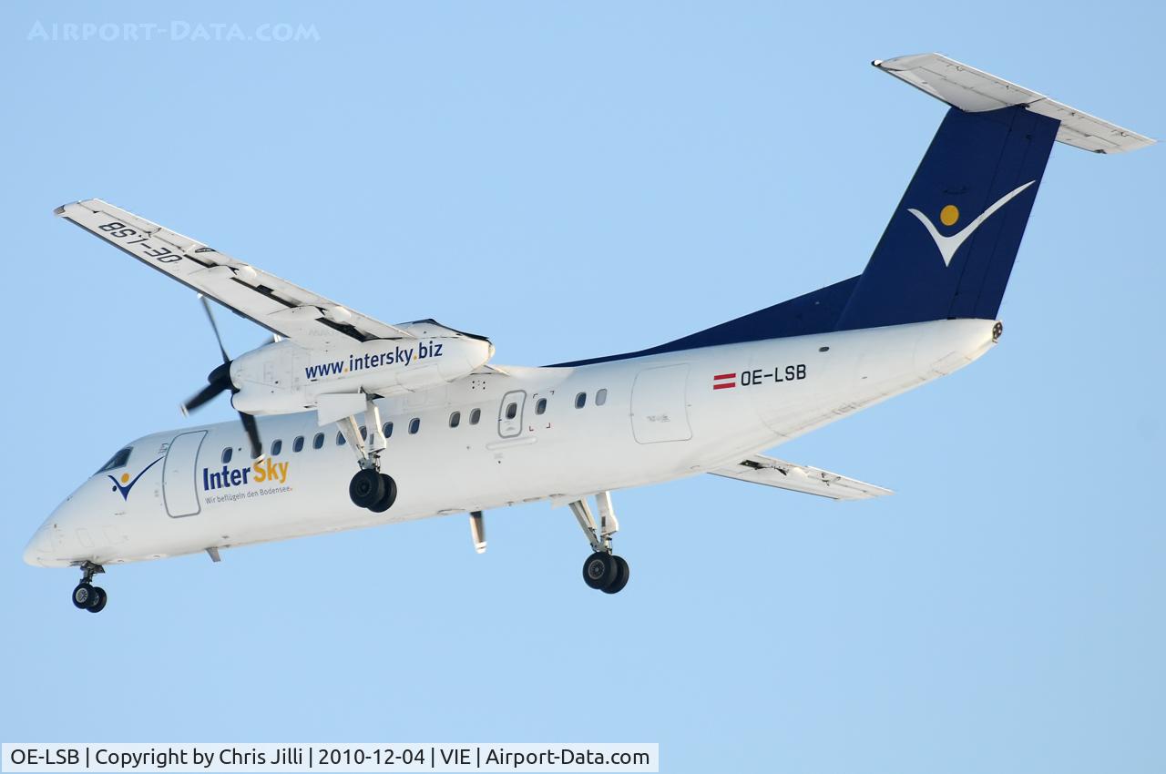 OE-LSB, 1998 De Havilland Canada DHC-8-314Q Dash 8 C/N 525, Intersky