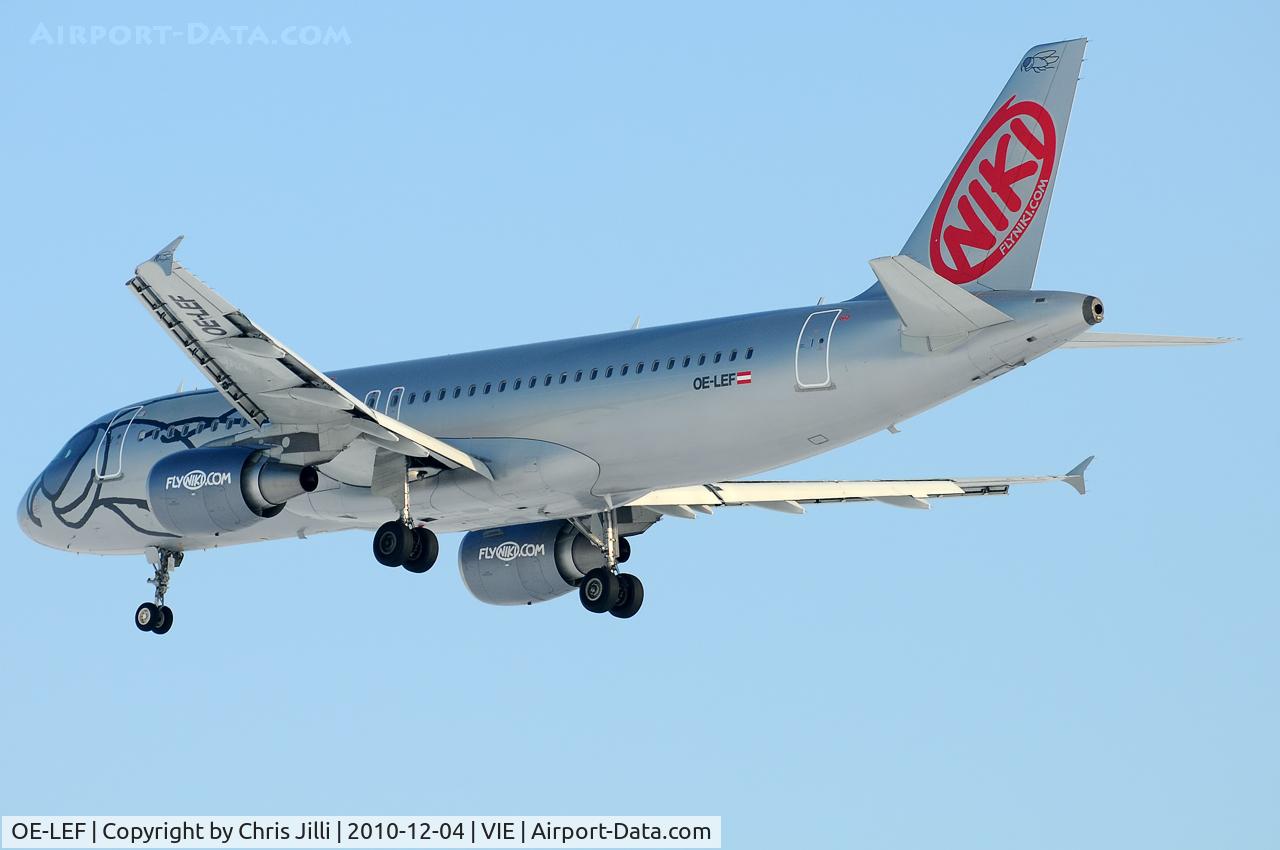 OE-LEF, 2010 Airbus A320-214 C/N 4368, NIKI