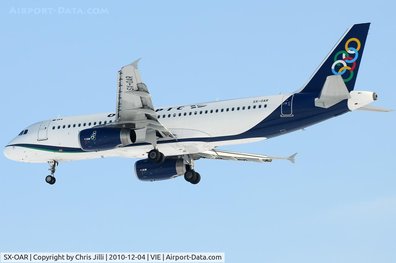 SX-OAR, 2009 Airbus A320-232 C/N 3812, Olympic
